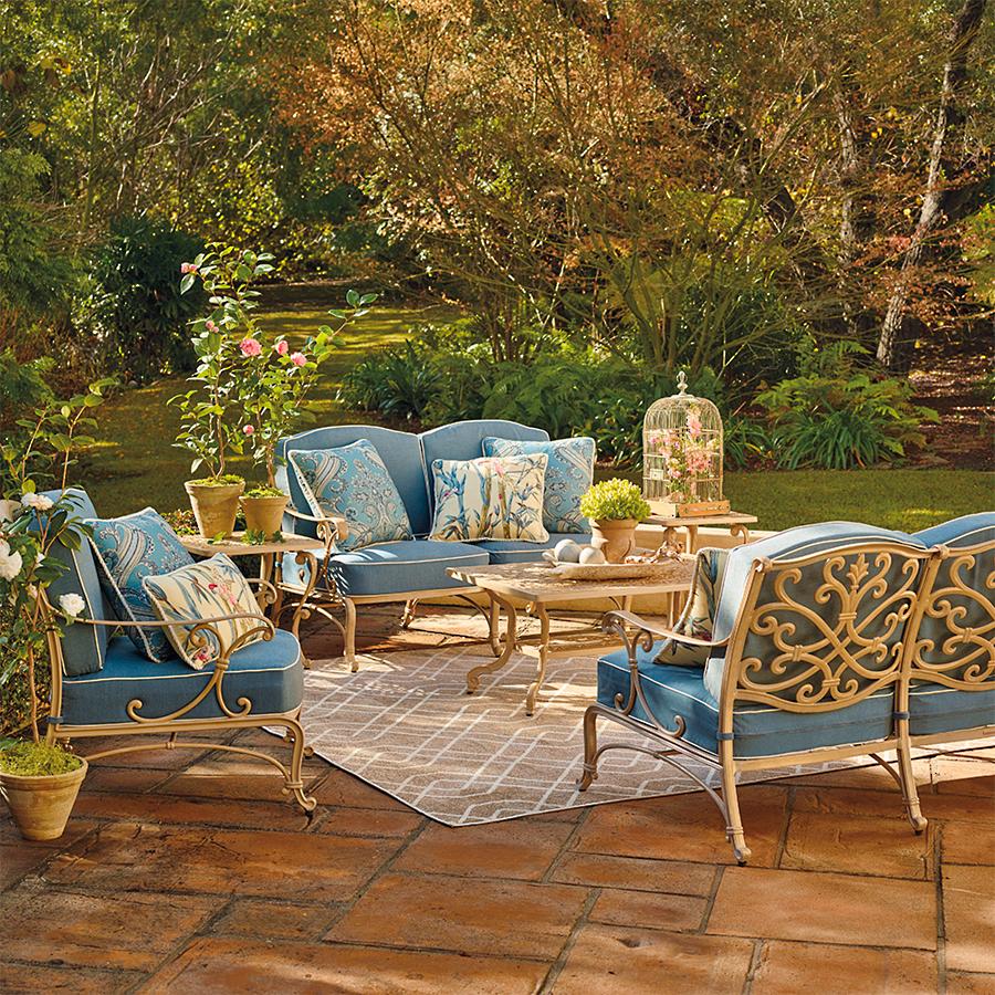 salon, de, jardin, en, fer, forg&eacute;, maroc, mobilier, de, jardin 